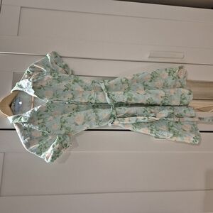 Floral Wrap Dress